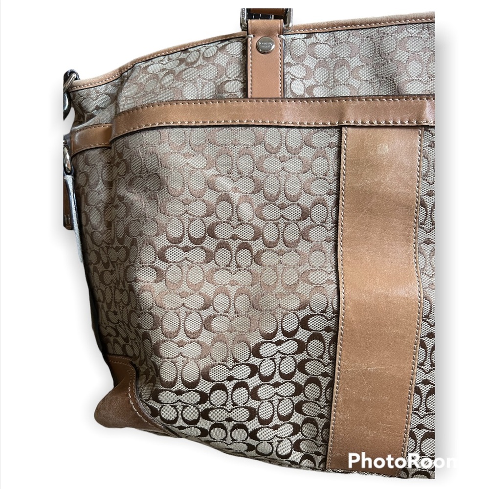 Coach Signature Collection Carryall or Diaper Bag